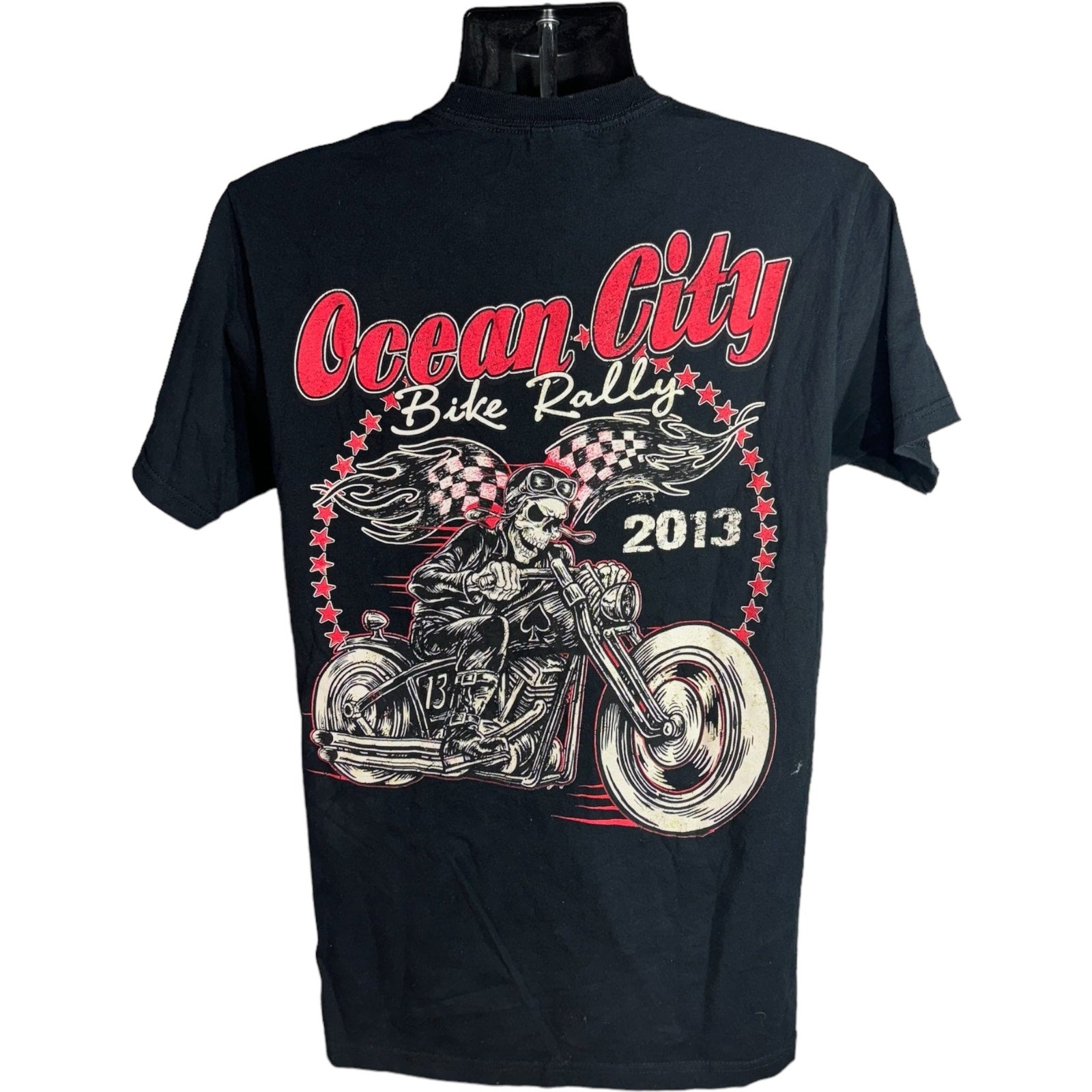 Collection of Ocean City Bike Rally Tee 2013 in a gallery layout