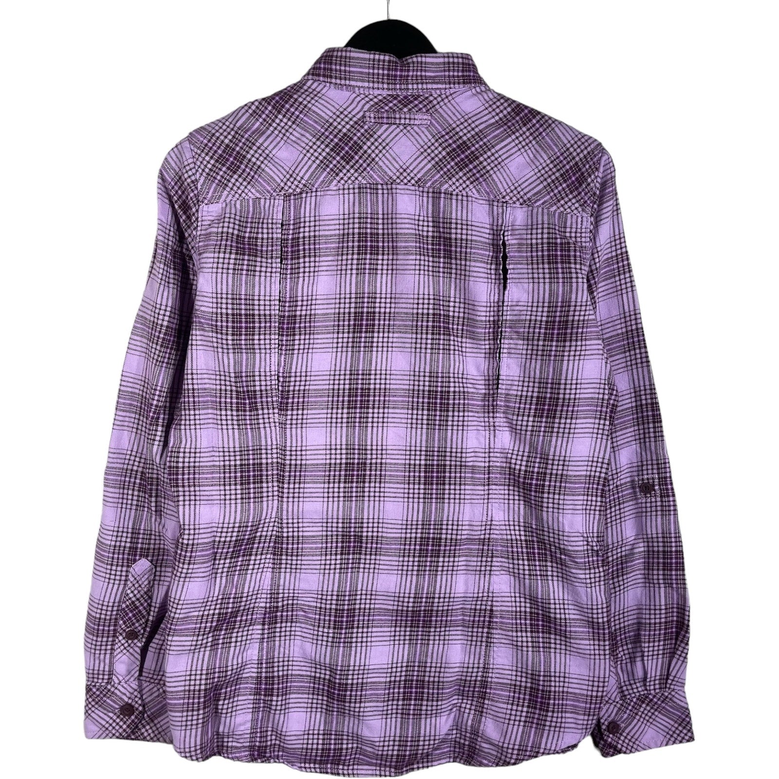 Collection of Duluth Trading Plaid Long Sleeve Flannel in a gallery layout