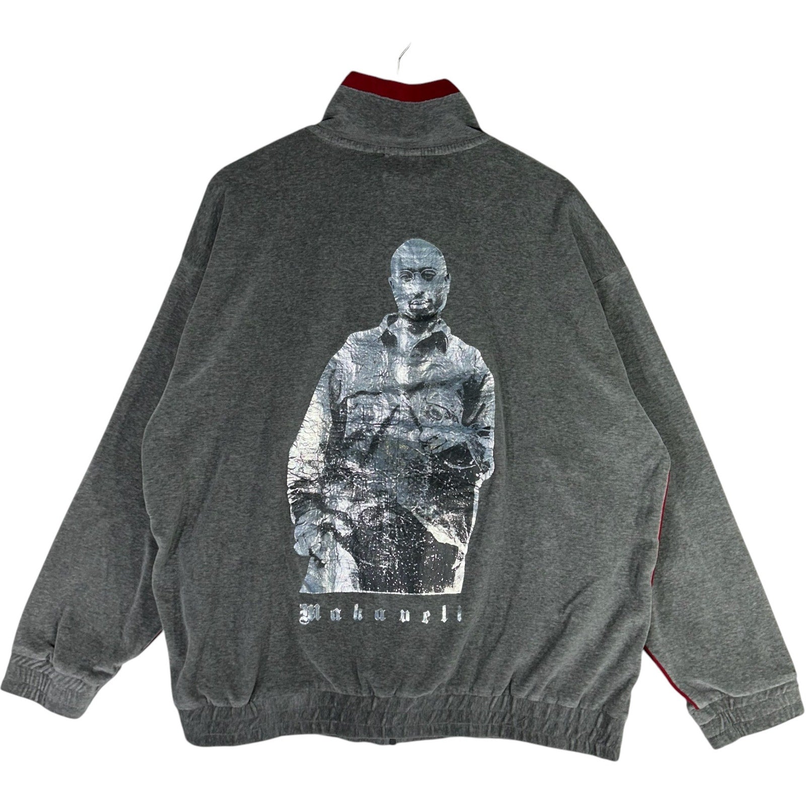 Collection of Tupac Makaveli Full Zip Light Jacket in a gallery layout
