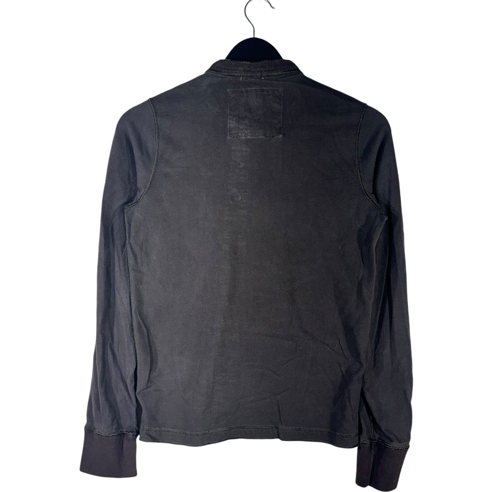 Collection of Abercrombie & Fitch Henley Long Sleeve in a gallery layout