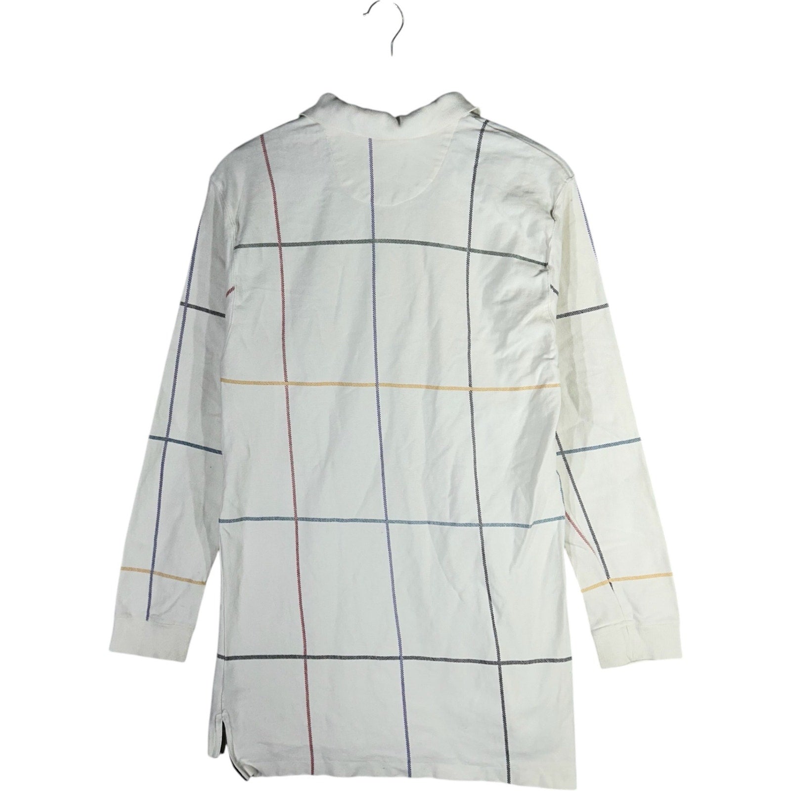 Collection of Chaps Ralph Lauren Checkered Long Sleeve Rugby Polo in a gallery layout