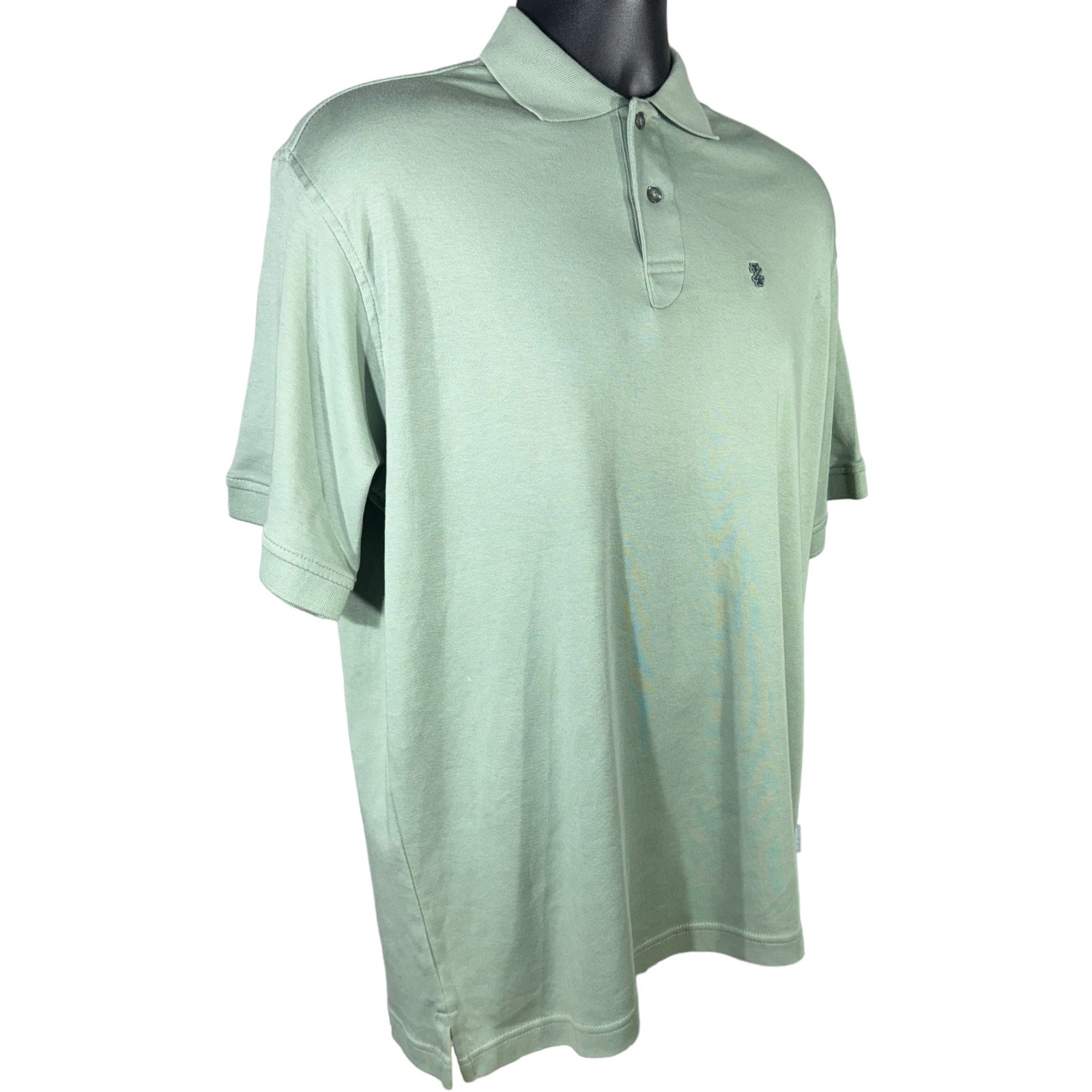 Collection of IZOD Luxury Sport 2 Button Short Sleeve Polo in a gallery layout