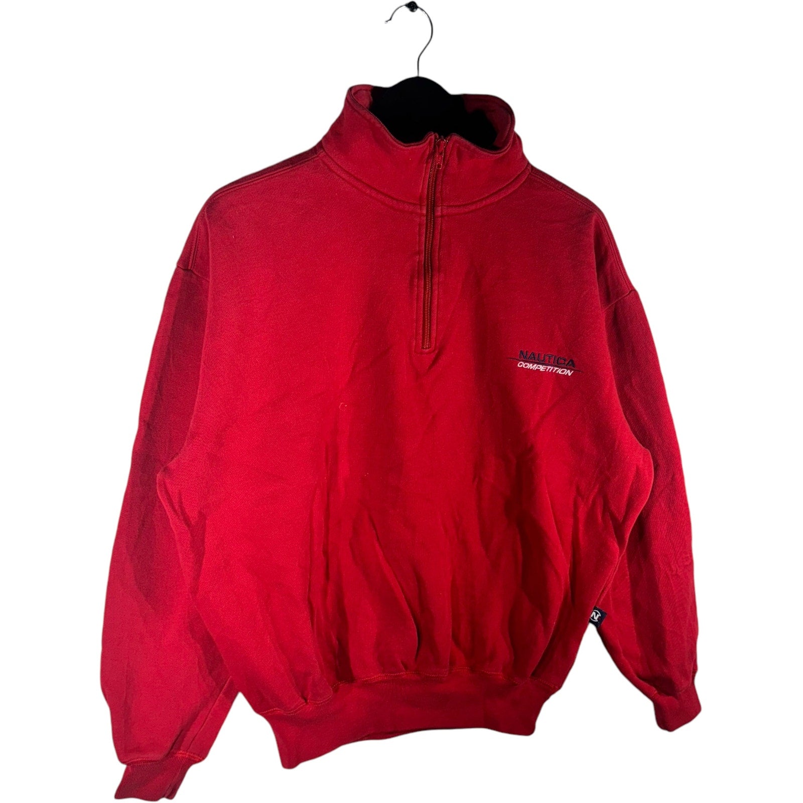 Collection of Vintage Nautica 1/4 Zip Sweatshirt in a gallery layout