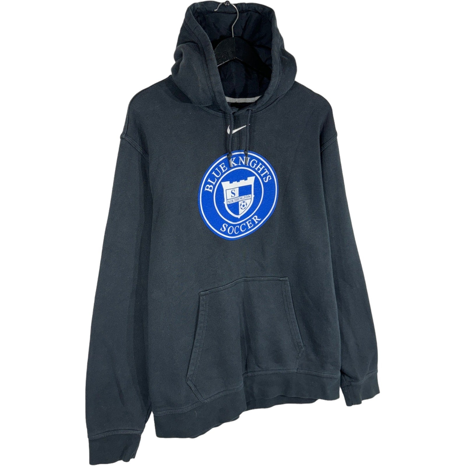 Collection of Nike "Blue Knights Soccer" Hoodie in a gallery layout