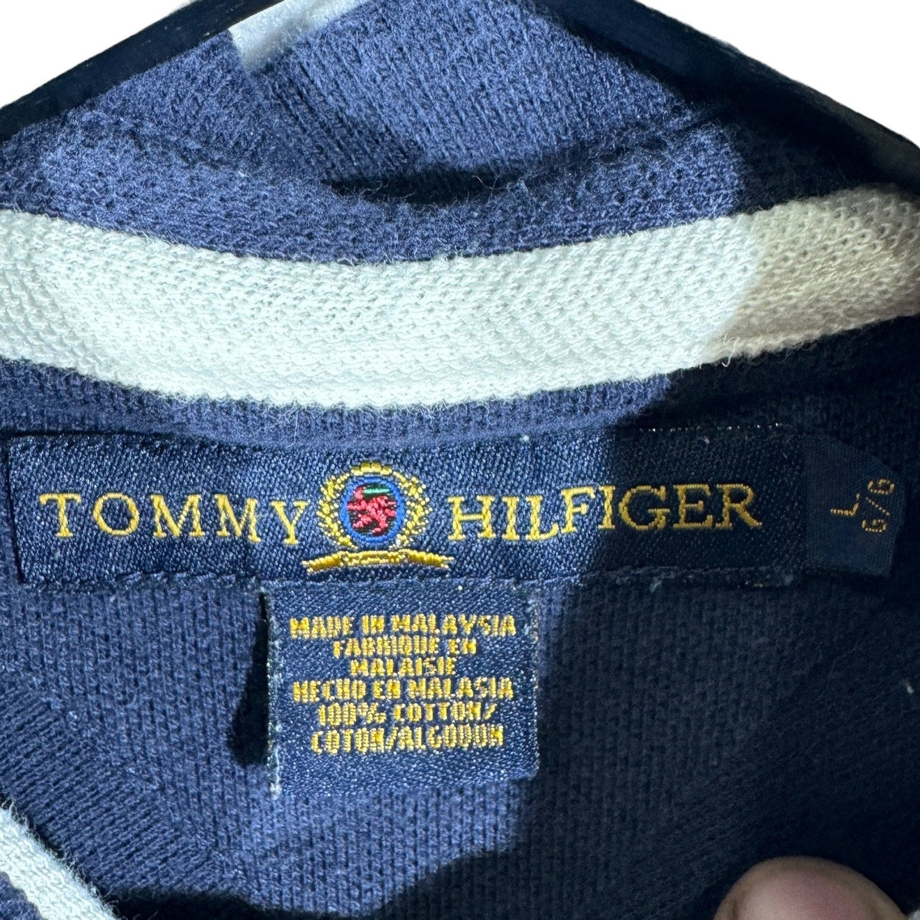 Collection of Tommy Hilfiger Long Sleeve Polo in a gallery layout