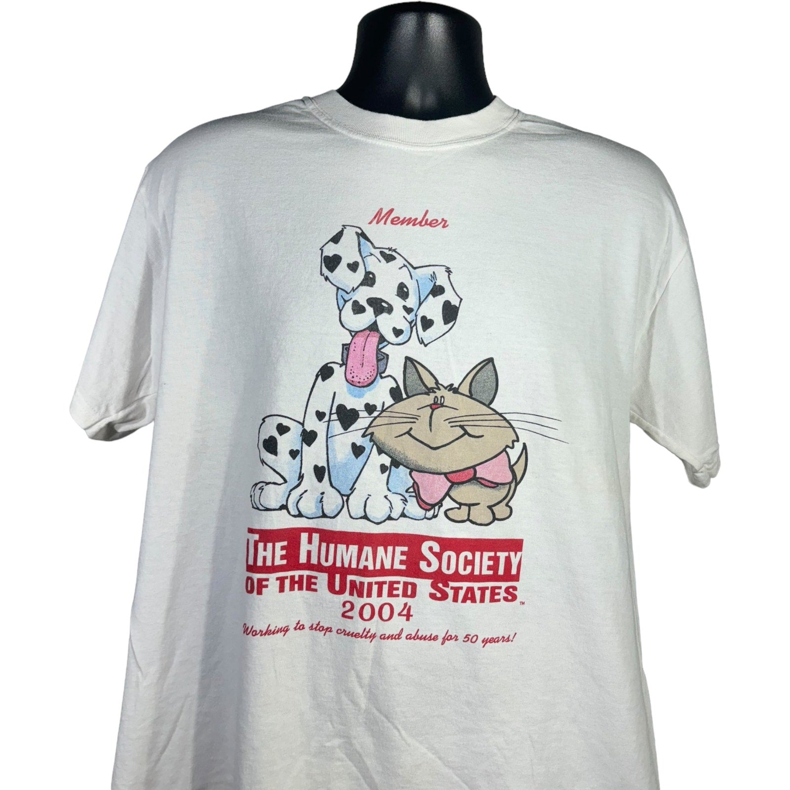 Collection of Vintage The Humane Society Of The United States Tee in a gallery layout