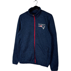 Collection of NFL New England Patriots Logo Full Zip Light Jacket in a gallery layout