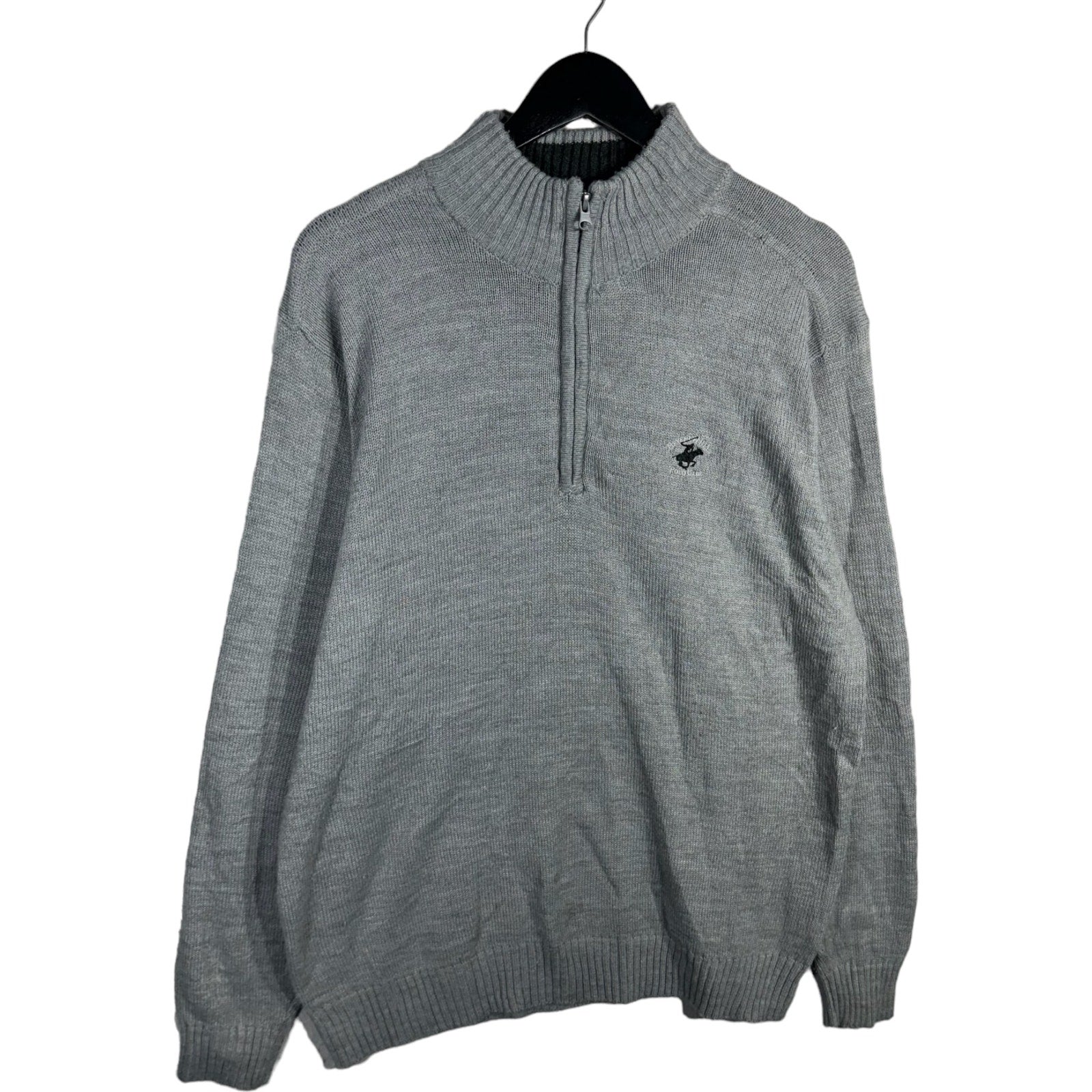 Collection of Beverly Hills Polo Club 1/4 Zip Sweatshirt in a gallery layout