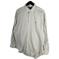 Collection of Ralph Lauren Classic Fit Checkered Long Sleeve Button Down in a gallery layout