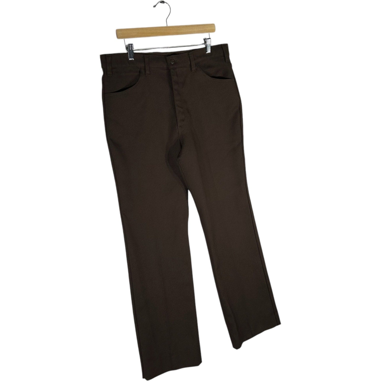 Collection of Vintage Levi's Black Tab Dacron Polyester Chino Pants 36x30 in a gallery layout