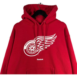 Collection of Reebok Detroit Red Wings Hoodie in a gallery layout