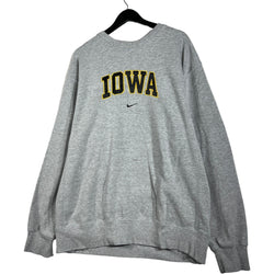 Collection of Vintage Nike University Of Iowa Crewneck in a gallery layout