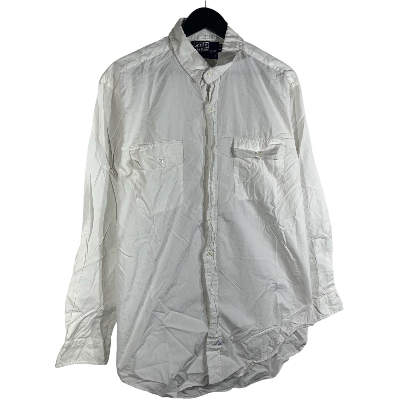 Collection of Polo Ralph Lauren Long Sleeve Button Down Dress Shirt in a gallery layout