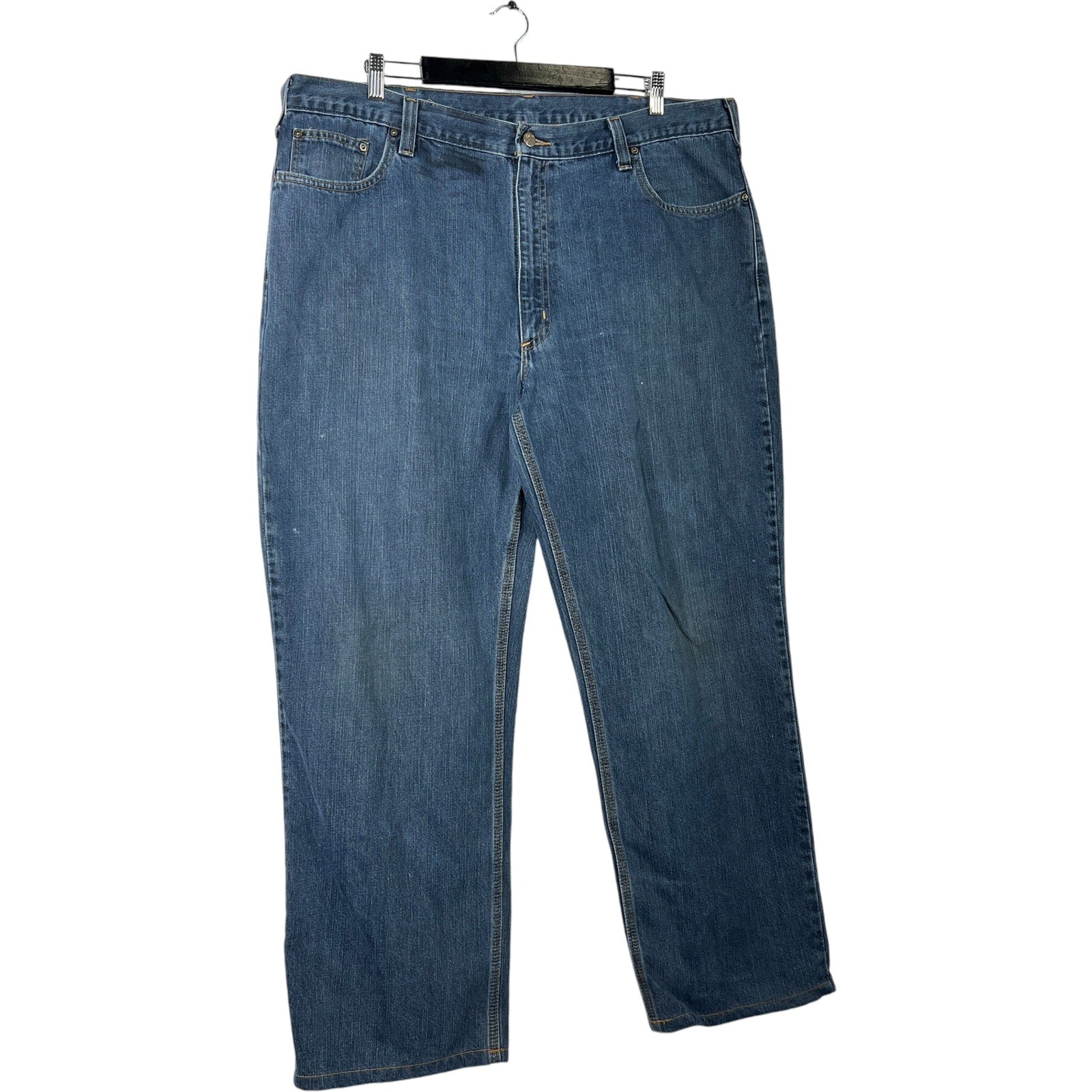 Collection of Carhartt Denim Straight Leg Jeans in a gallery layout