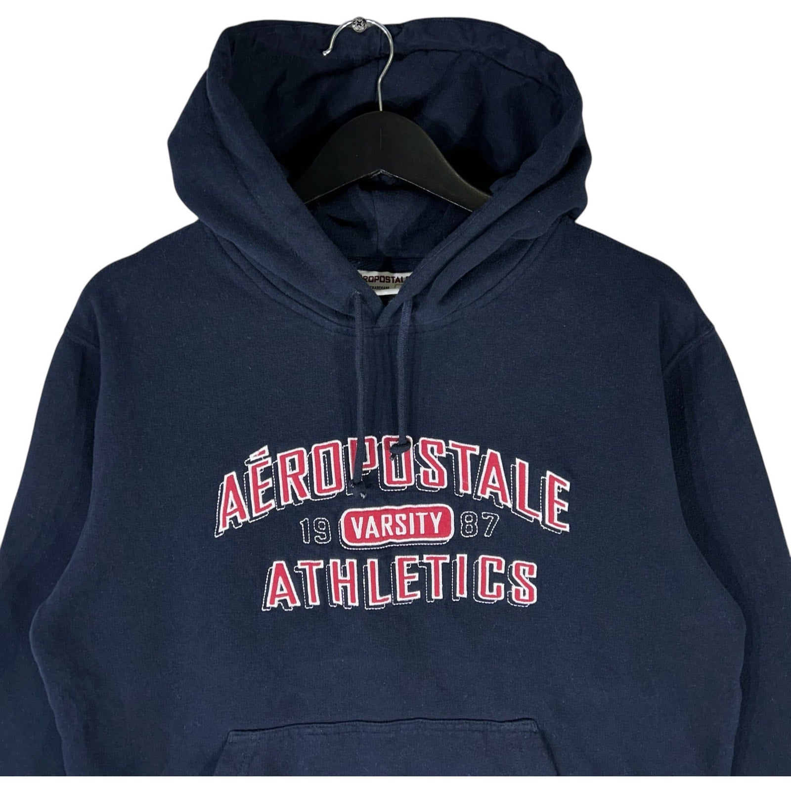 Collection of Aeropostale Varsity Athletics Hoodie in a gallery layout