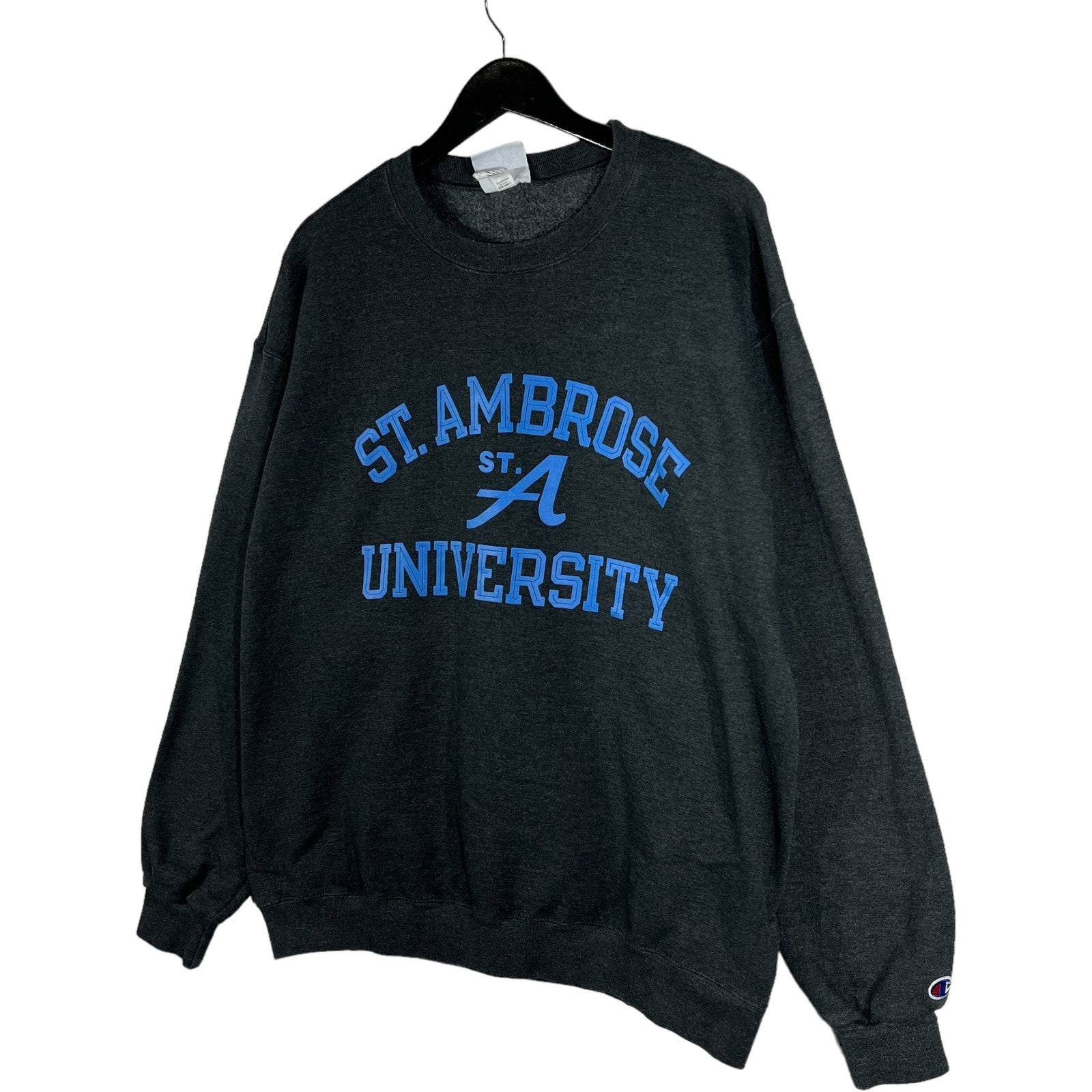 Collection of Champion St. Ambrose University Crewneck in a gallery layout