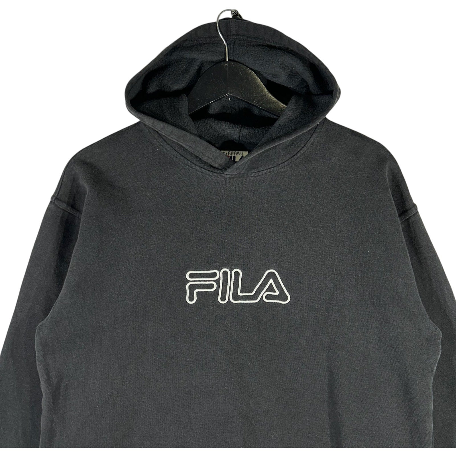 Collection of Fila Chest Logo Hoodie in a gallery layout