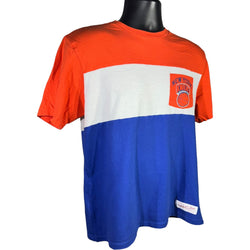 Collection of New York Knicks Striped Pocket Tee in a gallery layout