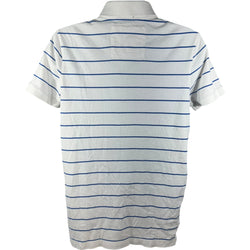 Collection of Abercrombie & Fitch Short Sleeve Striped Polo in a gallery layout