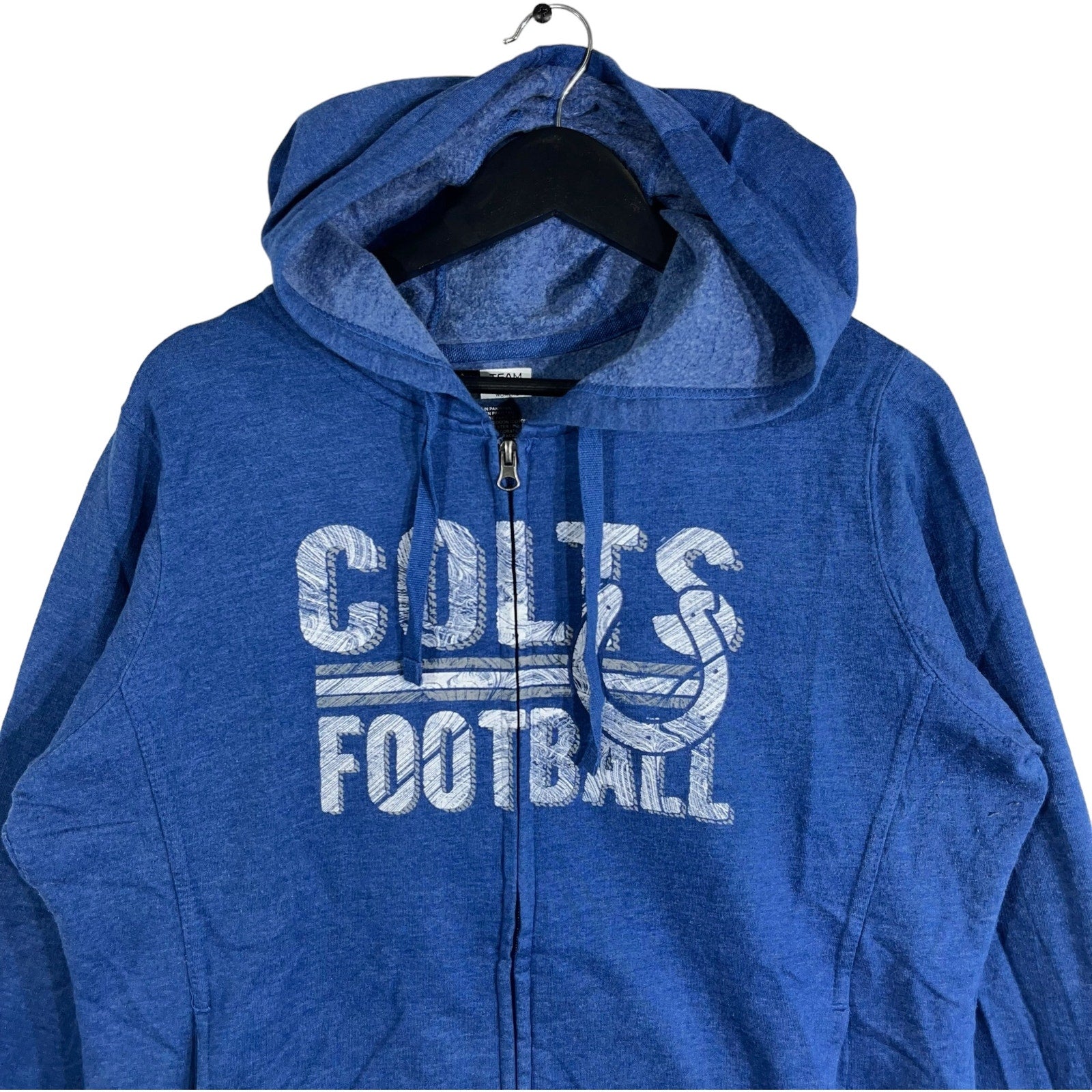 Collection of Womens NFL Indianapolis Colts Full Zip Hoodie in a gallery layout