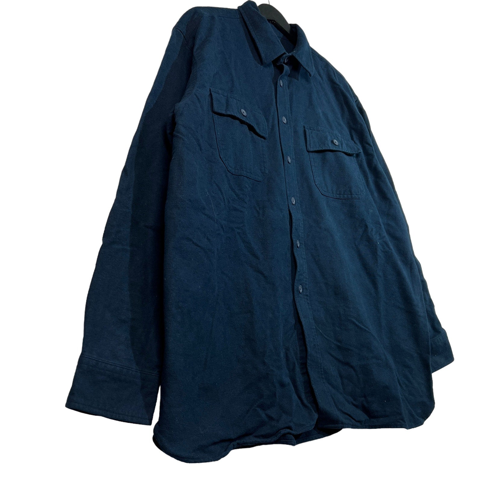 Collection of L.L. Bean Traditional Fit Chamois Cloth Flannel in a gallery layout