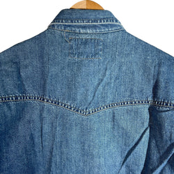 Collection of Levis Denim Long Sleeve Button Down in a gallery layout