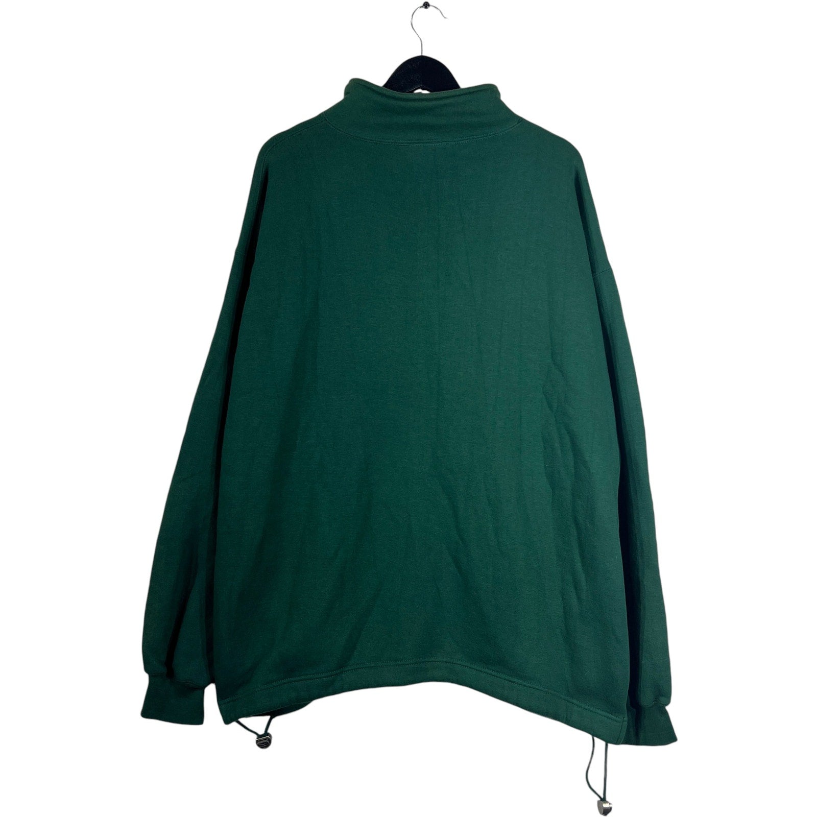 Collection of Pullover Drawstring 1/4 Zip Sweatshirt in a gallery layout