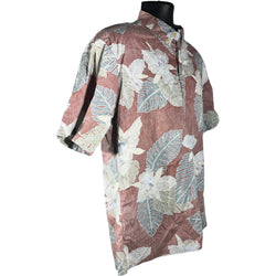 Collection of Floral Hawaiian Short Sleeve Button Up in a gallery layout