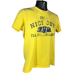 Collection of Abercrombie "I'm A Nice Guy, I'll Finish Last" Tee in a gallery layout