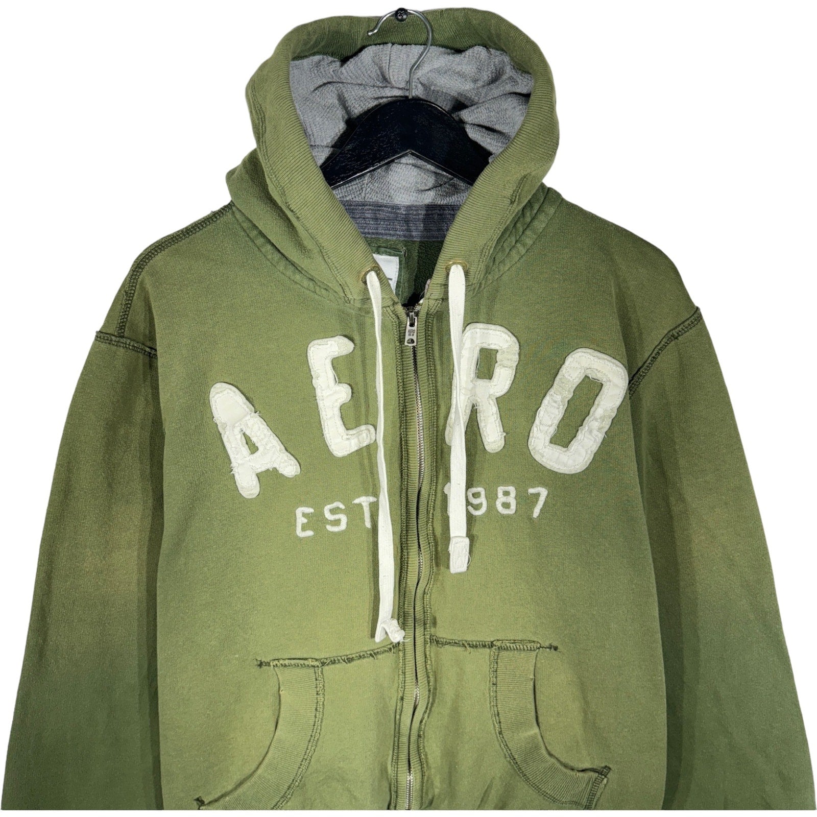 Collection of Aeropostale Full Zip Hoodie in a gallery layout