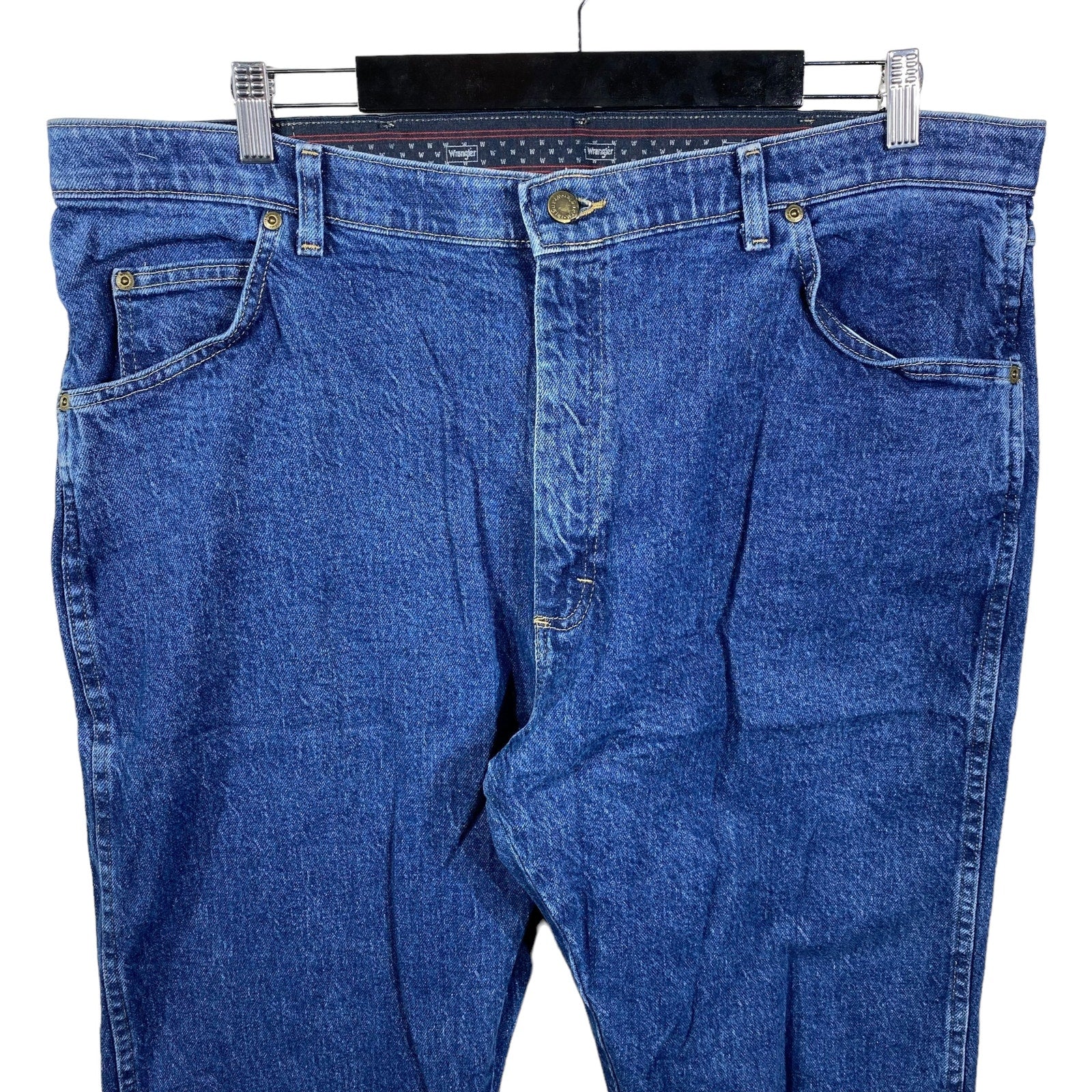 Collection of Wrangler Zip Fly Straight Leg Denim Pants in a gallery layout