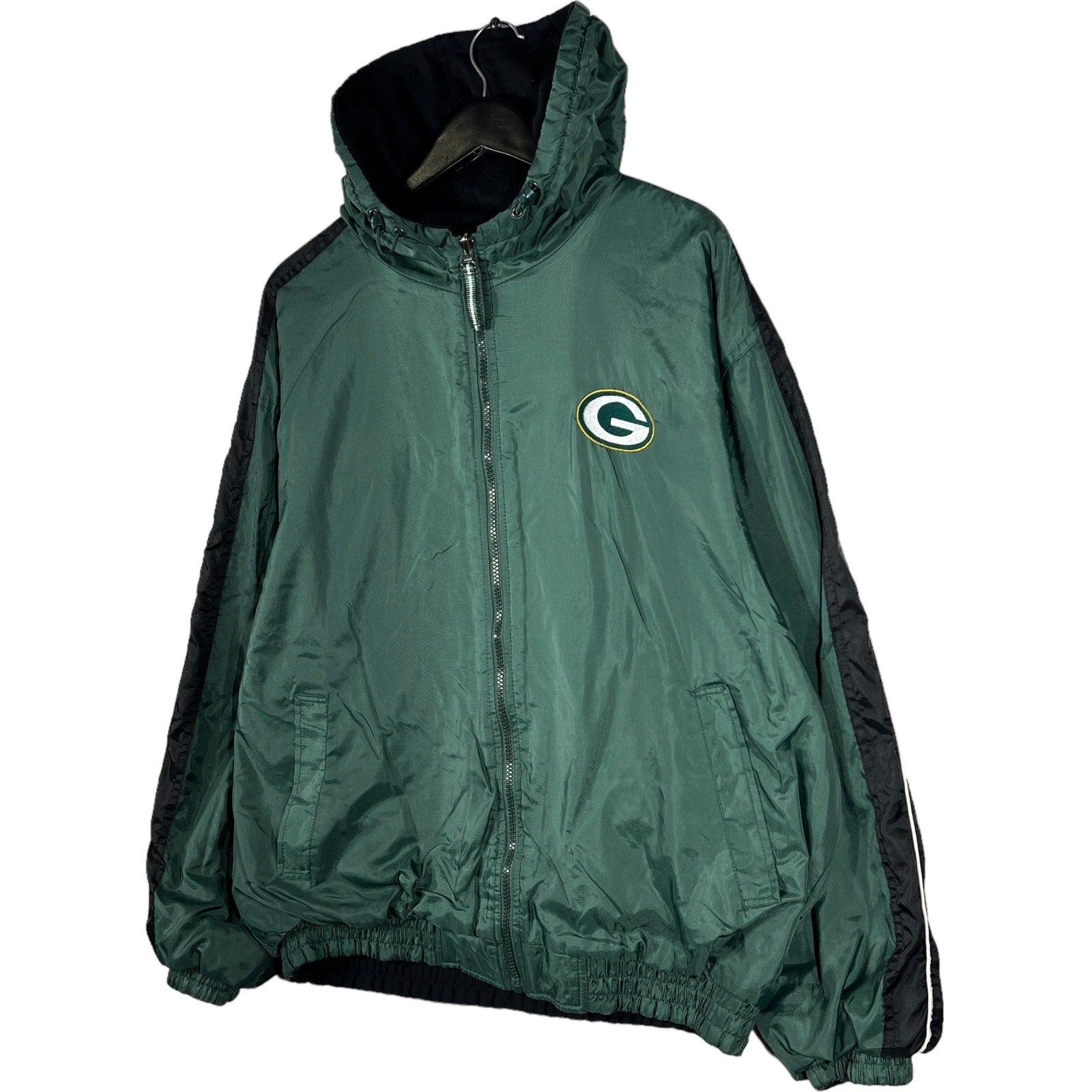 Collection of Reebok Green Bay Packers NFL Light Jacket in a gallery layout