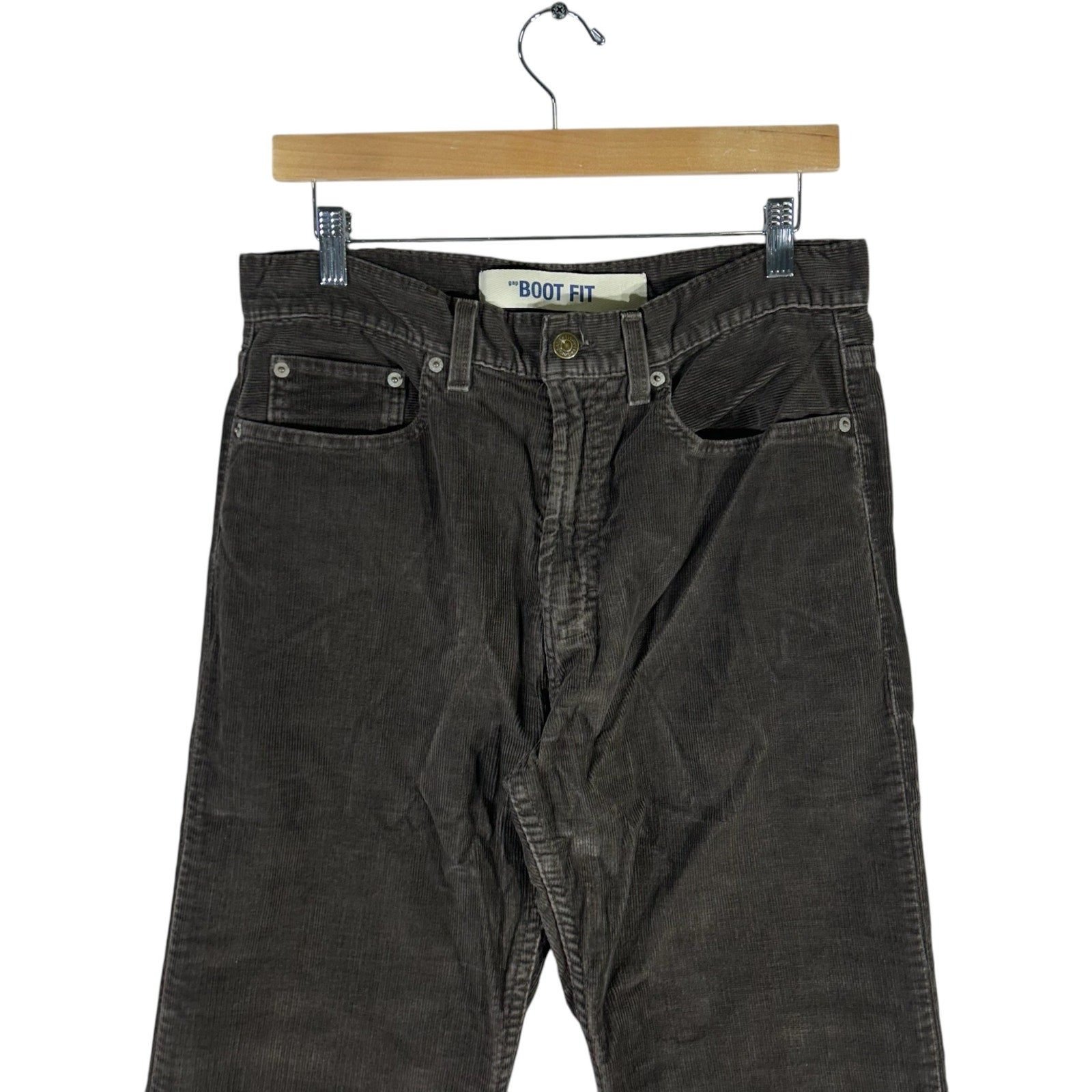 Collection of Gap Boot Fit Corduroy Pants 33x30 in a gallery layout