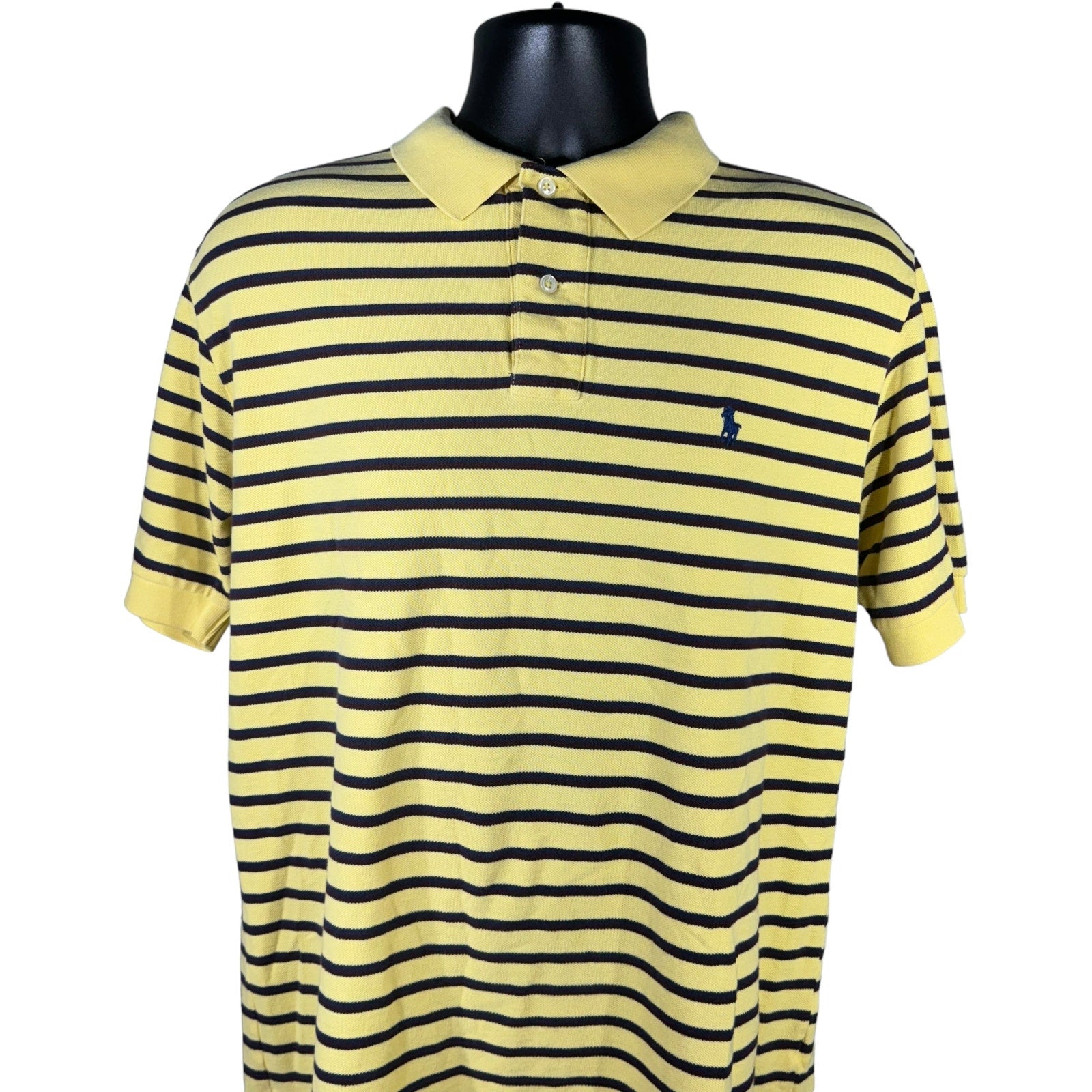 Collection of Polo Ralph Lauren Striped Short Sleeve Polo in a gallery layout