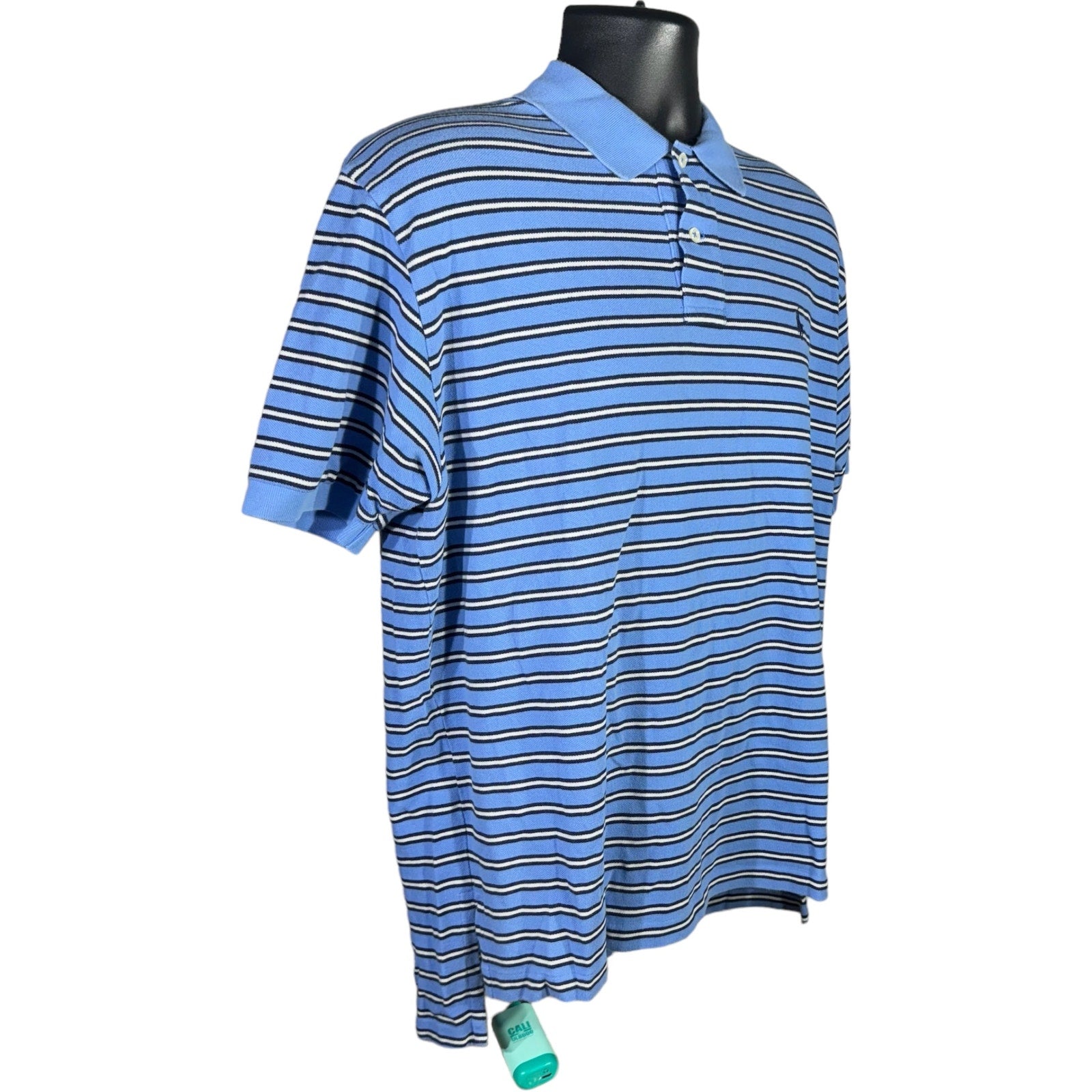 Collection of Polo Ralph Lauren Striped Short Sleeve Polo in a gallery layout