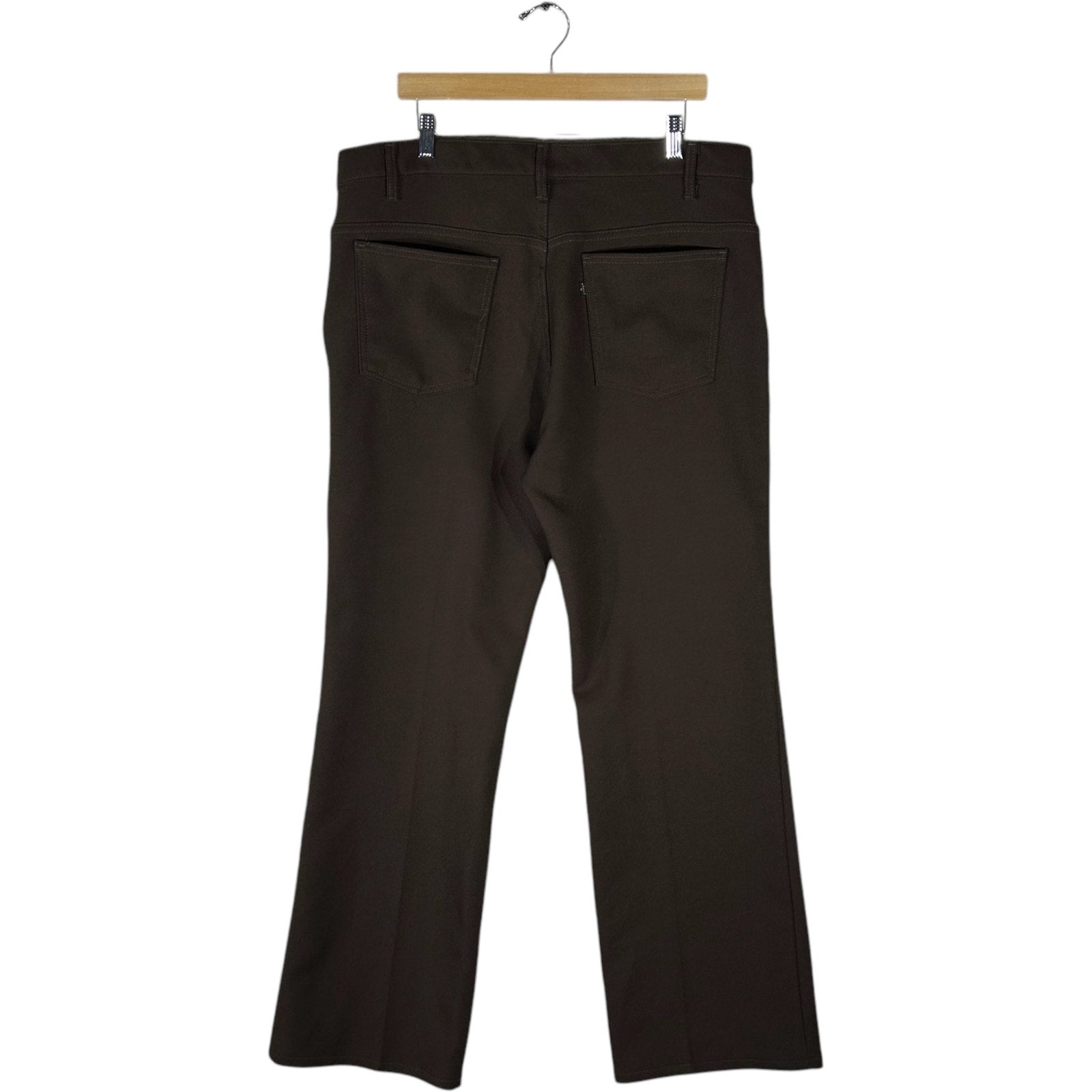 Collection of Vintage Levi's Black Tab Dacron Polyester Chino Pants 40x30 in a gallery layout