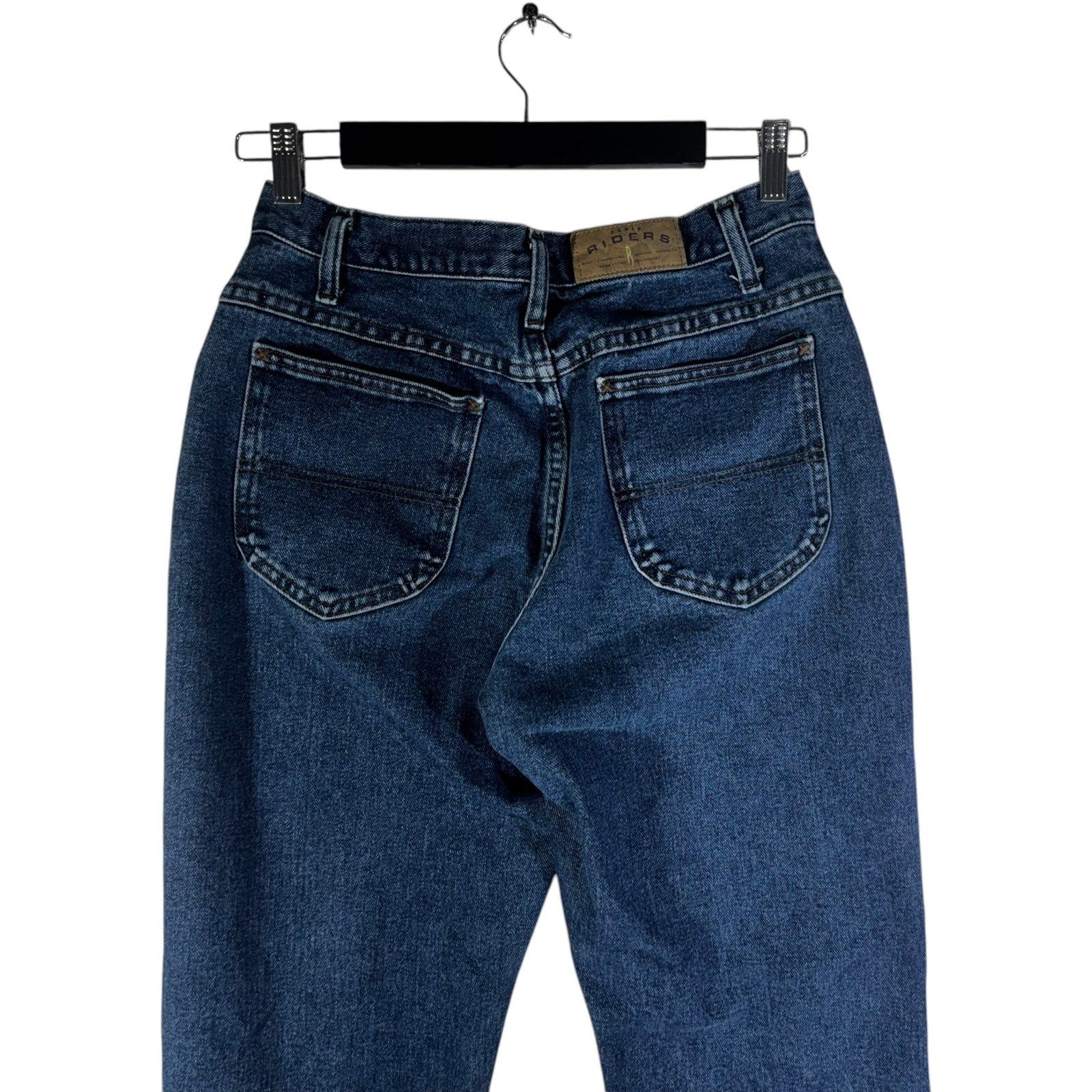 Collection of Vintage Riders Denim Straight Leg Jeans 24x27 in a gallery layout