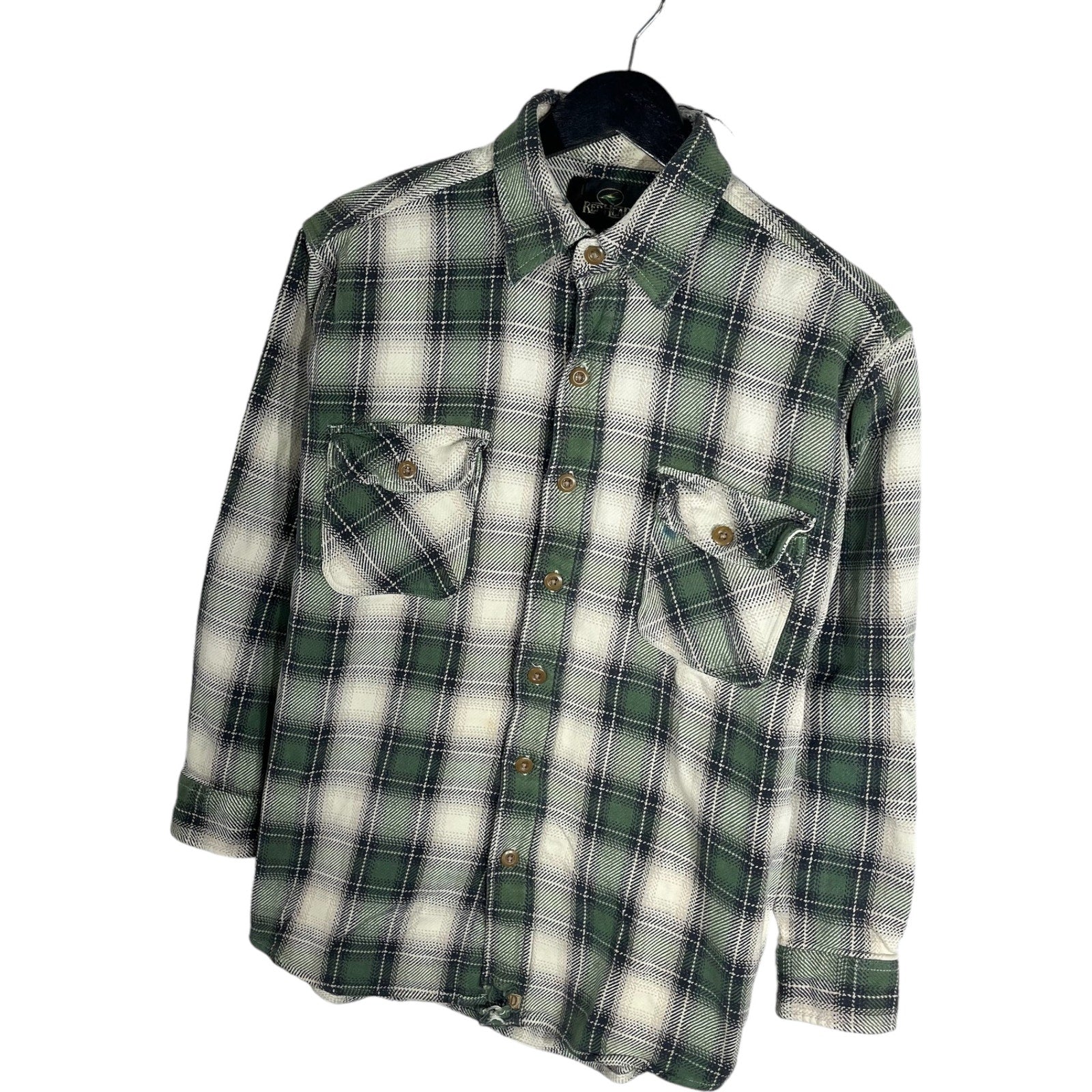 Collection of Red Head Plaid Long Sleeve Flannel in a gallery layout