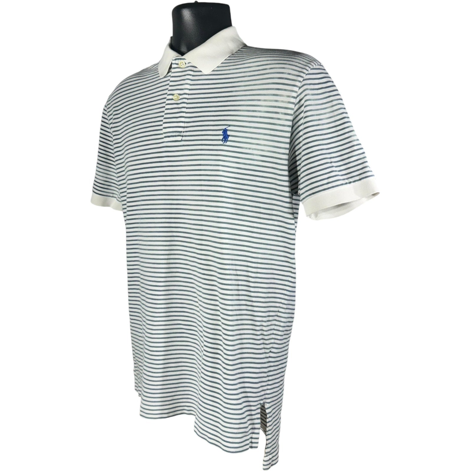 Collection of Polo Ralph Lauren Striped Short Sleeve Polo in a gallery layout