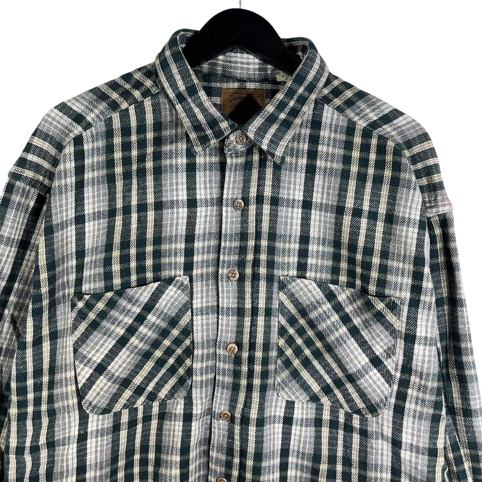 Collection of St. Johns Bay Plaid Flannel in a gallery layout