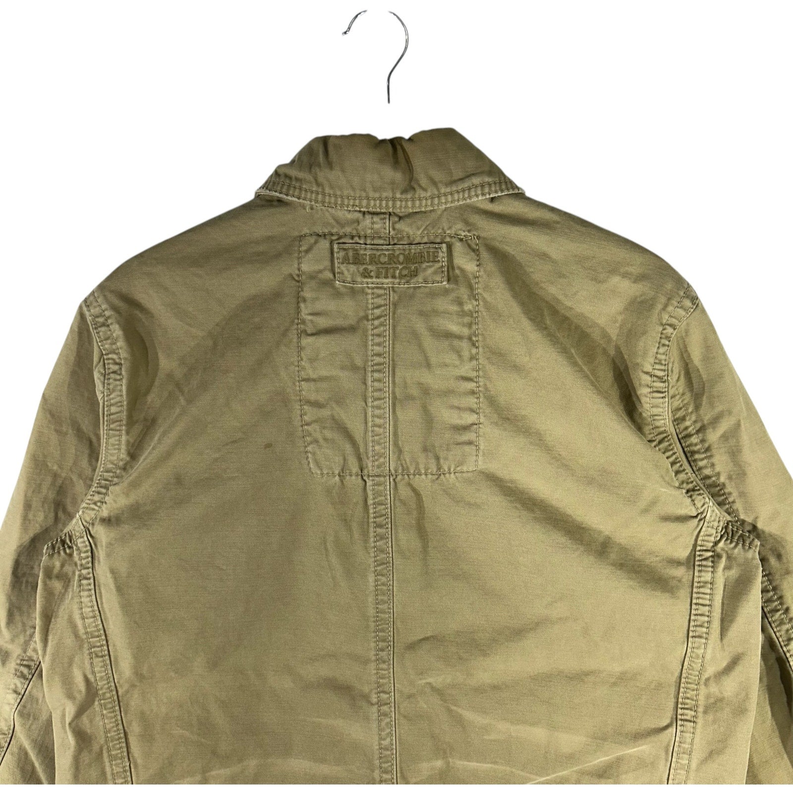 Collection of Abercrombie & Fitch Wakely Button Up Jacket in a gallery layout
