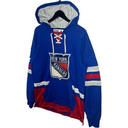 Collection of CCM NHL New York Rangers Jersey Hoodie in a gallery layout