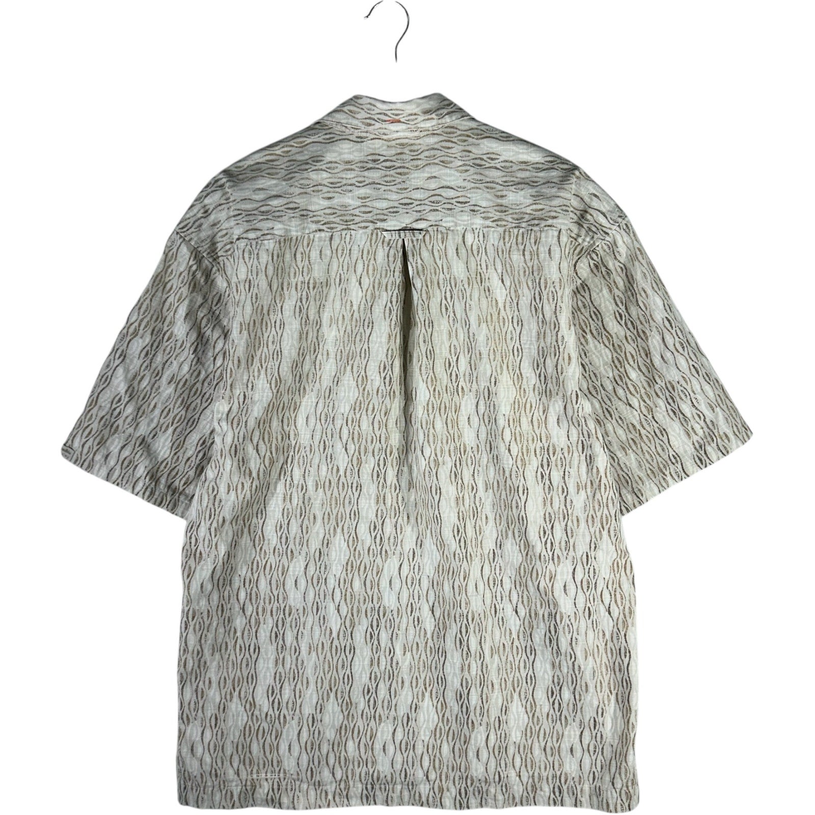 Collection of Columbia All Over Pattern Collared Short Sleeve Button Up in a gallery layout