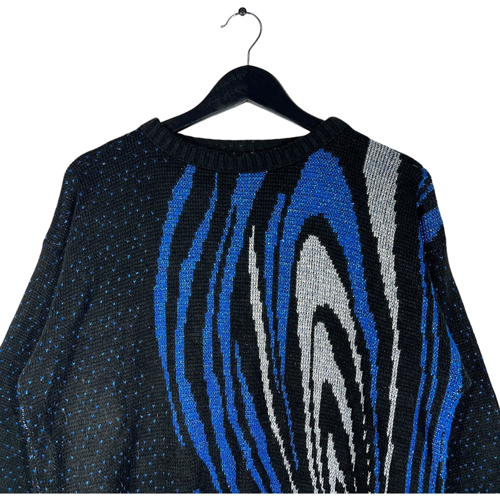 Collection of Women's Jonathan Cass Abstract Design Sweater in a gallery layout