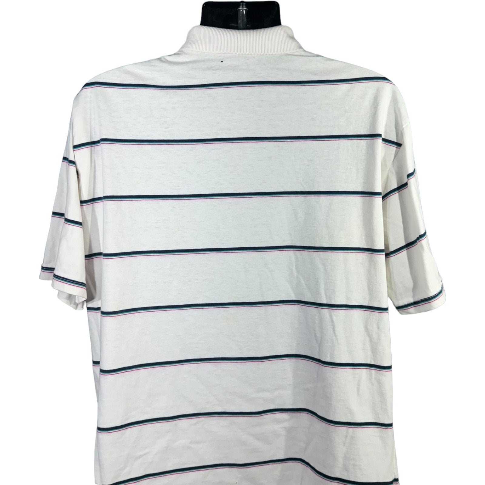 Collection of Davidson's Short Sleeve Striped Polo in a gallery layout