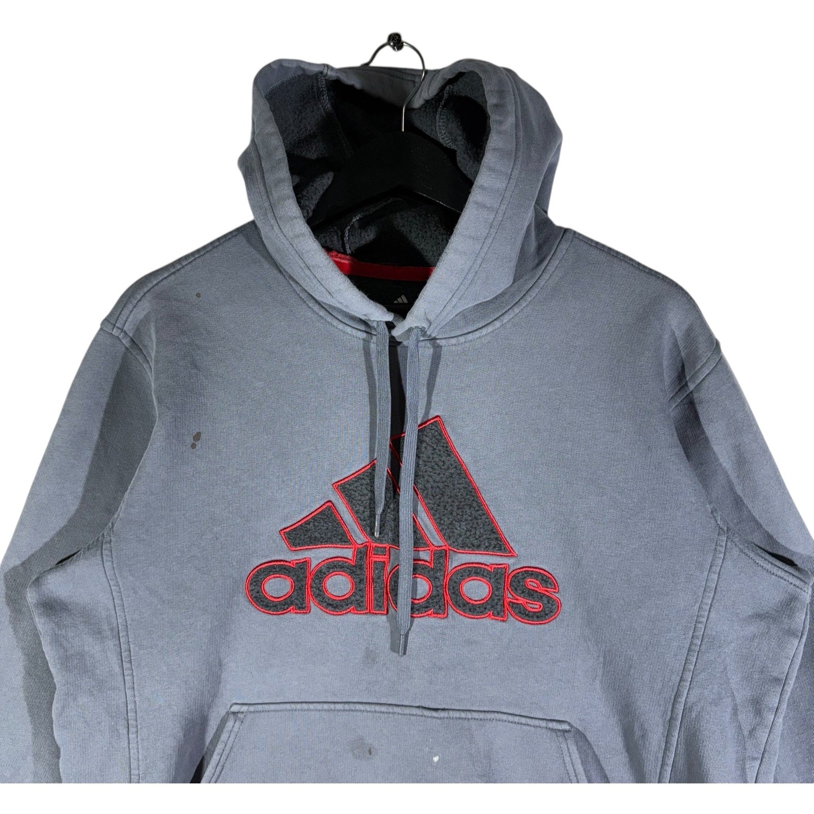 Collection of Adidas Embroidered Logo Hoodie in a gallery layout