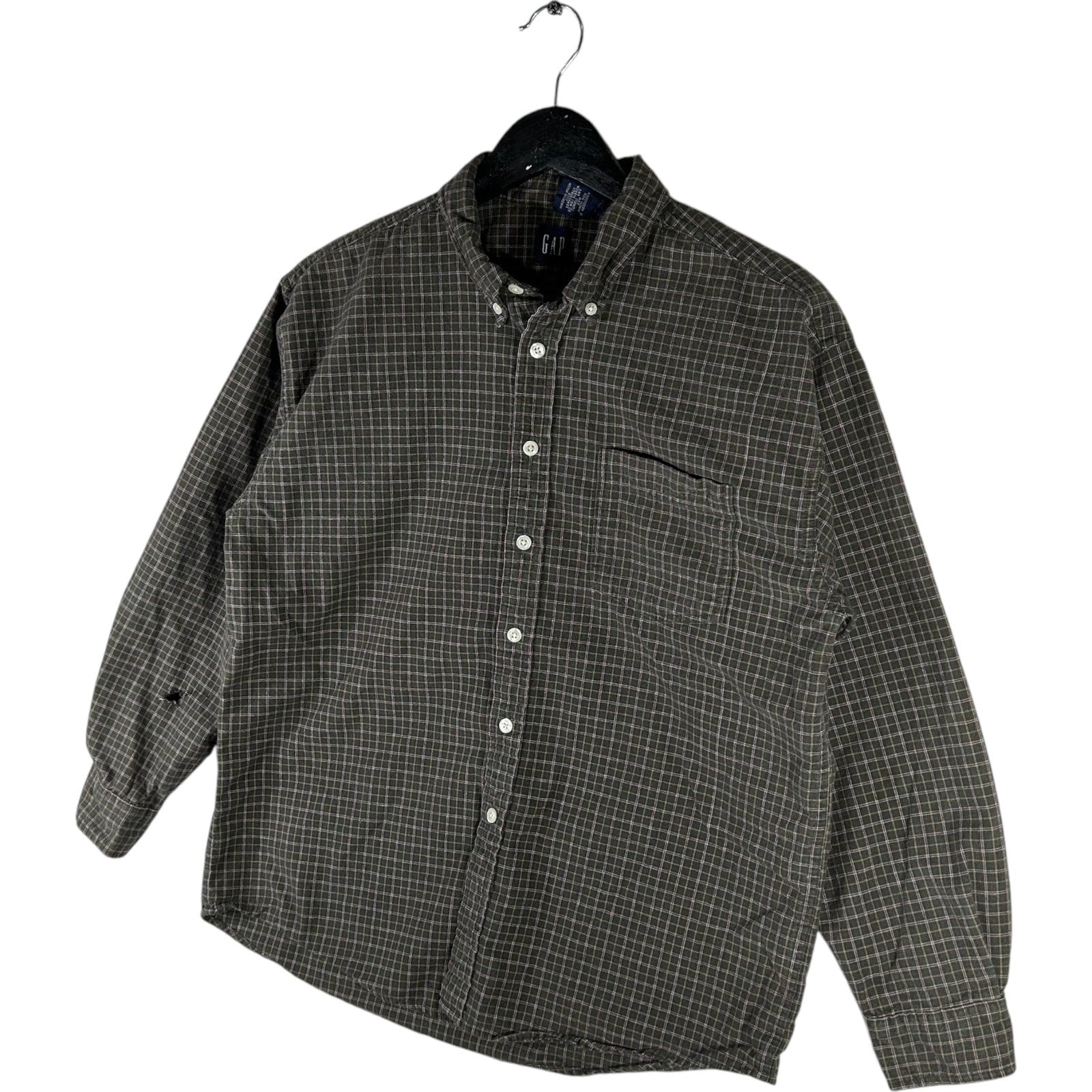 Collection of Gap Long Sleeve Button Down in a gallery layout
