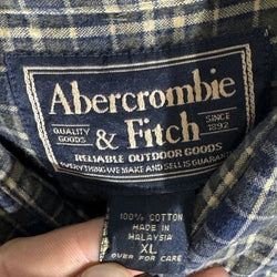 Collection of Abercrombie & Fitch Long Sleeve Plaid Button Up in a gallery layout