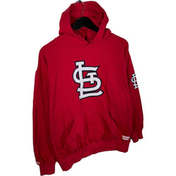 Collection of St. Louis Cardinals Stitches Pullover Hoodie in a gallery layout