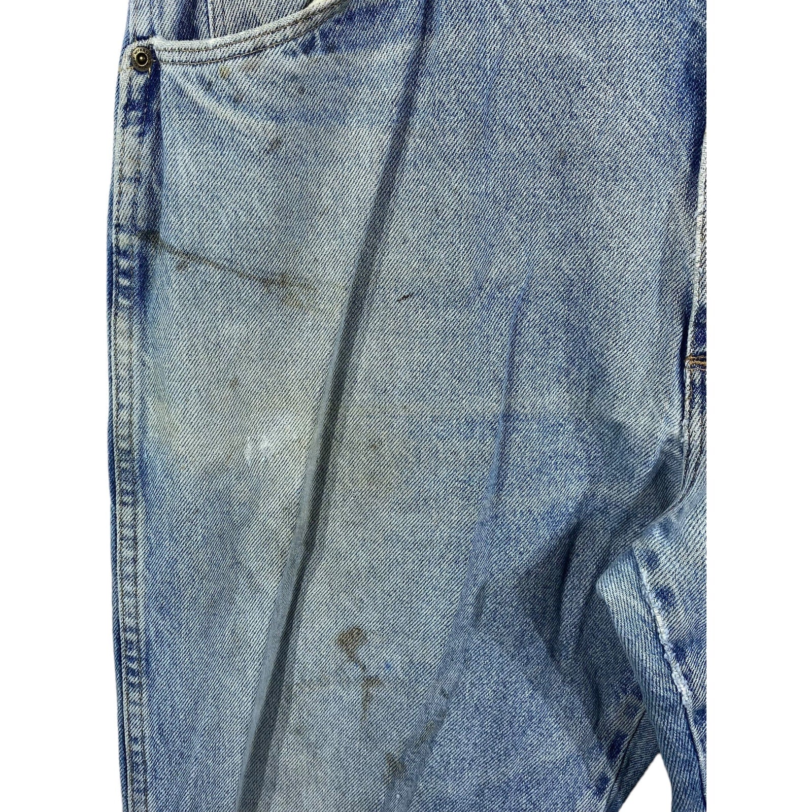 Collection of Wrangler Zip Fly Straight Leg Distressed Denim Pants in a gallery layout